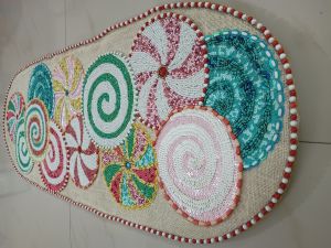 Designer Beaded Table Runner