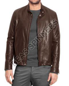 Men Biker Leather Jacket