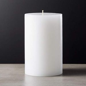 3x4 White Pillar Candles