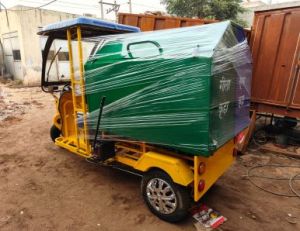 E-Rickshaw Garbage Loader