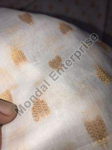 Booti Printed White Cotton kurta