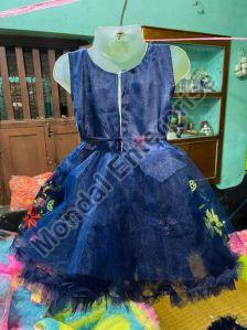 Kids Fancy Embroidered Frock