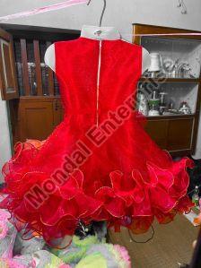 Net Kids Red Frock