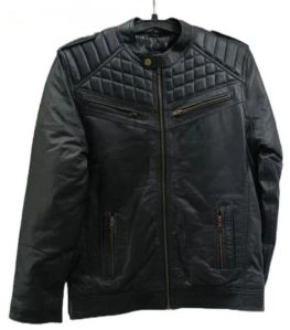 Mens Quilted Leather Jackets