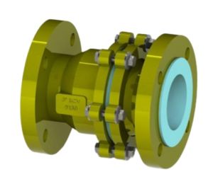 lined ball check valve