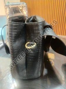 Ladies Black Leather Handbag