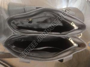 Ladies Black Leather Handbag