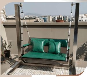 Modern Acrylic Swing with Stand