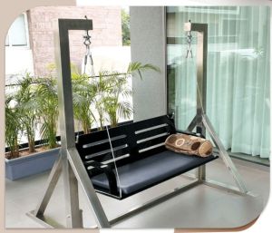 Modern Acrylic Swing with Stand
