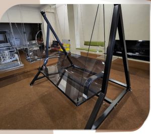 Modern Acrylic Swing with Stand