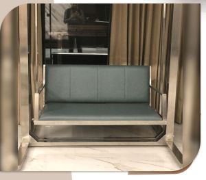 Modern Acrylic Swing with Stand