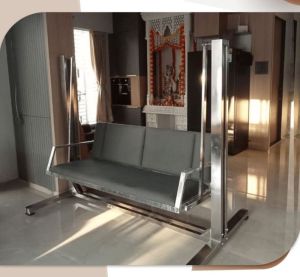 Mordern Stailess Steel Swing with Stand