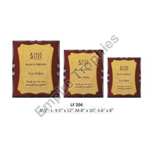 Customised Wooden Trophy