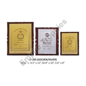 Customised Wooden Trophy