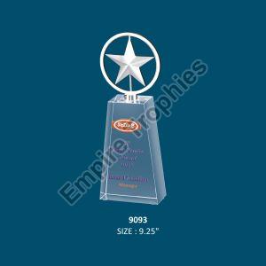 Metal Crystal Star Award