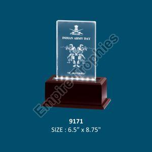 Crystal Led Awards Trophy