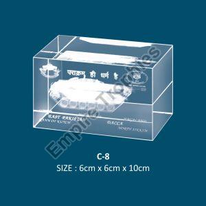 3D Crystal Awards Trophy