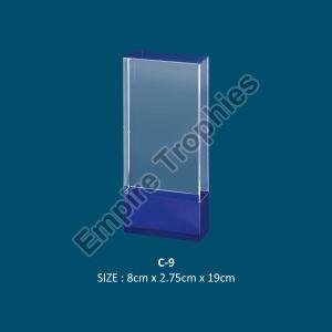 3D Crystal Awards Trophy