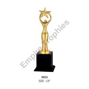 Metal Star Lady Trophy