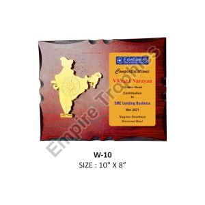 Customized Wooden Memento Trophy