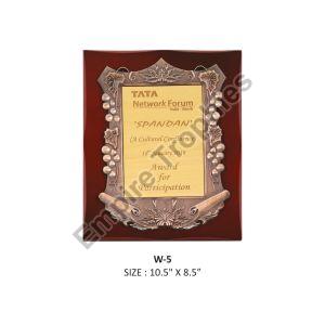 Fancy Wooden Trophy