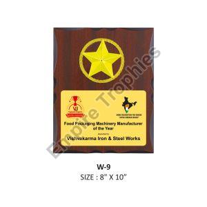 Customized Wooden Memento Trophy