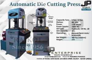 Automatic Jewellery Die Cutting Machine