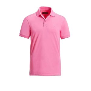 Mens Pink Polo Sports T Shirt