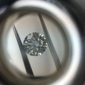 0.71 Ct Round Hpht Diamond
