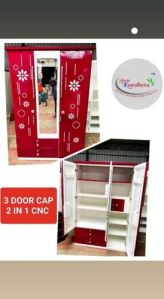 3 Door Cap 2 in 1 CNC Wardrobe