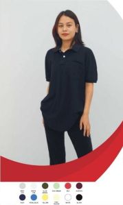 230 Gsm Ladies Polo T Shirt with Pocket