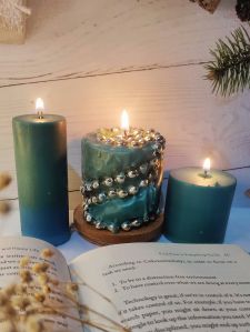 Soy Wax Pillar Scented Candle
