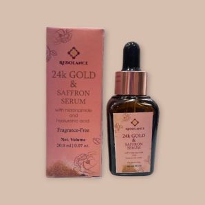 24k Gold and Saffron Serum