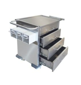 Emergency Cart with 4 Drawer