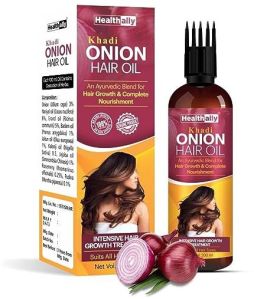 Khadi Red Onion Oil for Hair Fall