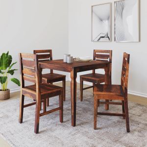 Square Wooden Dining Table