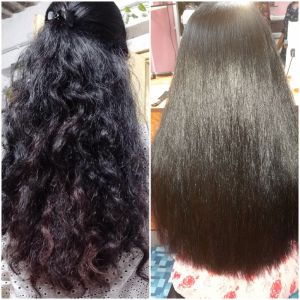 Female Keratin Hair Treatment