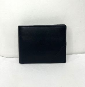 GW005 Mens Black Leather Wallet