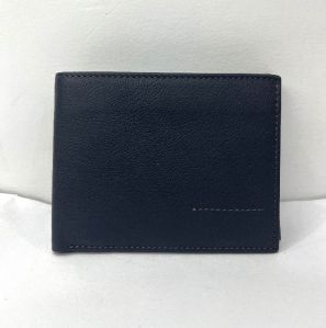 GW005 Mens Blue Leather Wallet