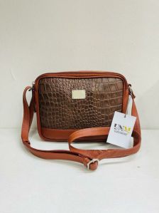 leather sling bag