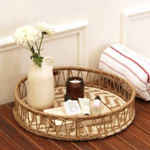 Jute Round Tray