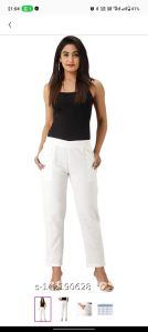 White trousers pants for women