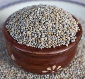 Raw green millets