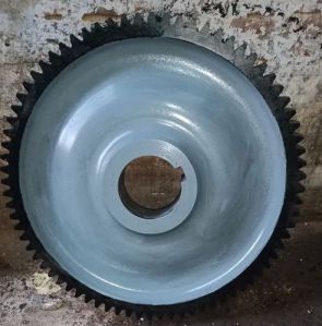 Spur Gear From Railway Wheel