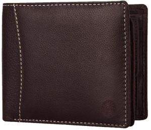 SCHARF Atlantis RFID Brown Genuine Leather Bi-Fold Wallet