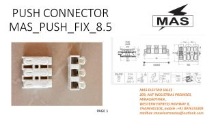 Push Fix Connector
