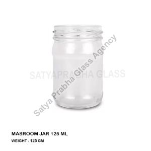 125 ml Glass Round Lug Jars