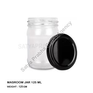 125 ml Glass Round Lug Jars