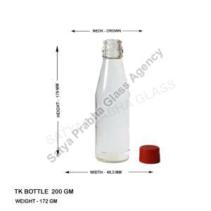 200 ml Glass Ketchup Sauce Bottles