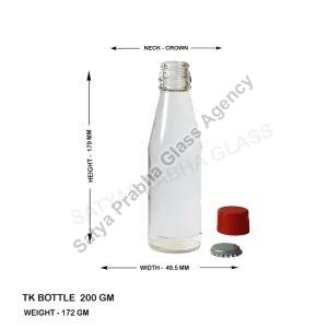 200 ml Glass Ketchup Sauce Bottles
